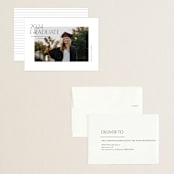 "Cornered" - Graduation Announcements in Silk by Kelly Schmidt - Assembled
