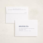 "Bold Headline" - Graduation Announcements in Midnight by Emily Sabol Goss - FREE Recipient Addressing