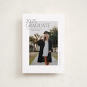 "Cornered" - Graduation Announcements in Silk by Kelly Schmidt - Front