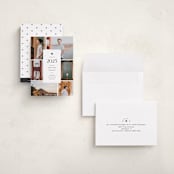 "pastiche" - Graduation Announcements in Raven by Olivia Raufman - Assembled