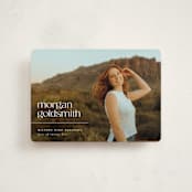 "morgan" - Graduation Announcements in Ivory by Ellen Schlegelmilch - Front