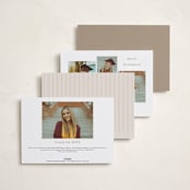 "morgan" - Graduation Announcements in Ivory by Ellen Schlegelmilch - Back of Card Options
