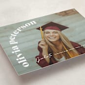 "Casual chic" - Graduation Announcements in Cotton by Creo Study - Detail