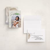 "Arc Over" - Graduation Announcements in Vanilla by Pixel and Hank - Assembled