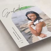 "Arc Over" - Graduation Announcements in Vanilla by Pixel and Hank - Detail