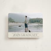 "Merry Trim" - Graduation Announcements in Ivory by Erica Krystek - Front