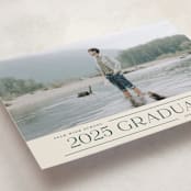 "Merry Trim" - Graduation Announcements in Ivory by Erica Krystek - Detail