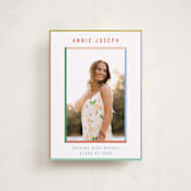 "Color Frame" - Graduation Announcements in Candy by Kelly Watkins - Front