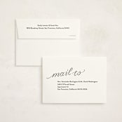"Ribbons and Cords" - Graduation Announcements in Ink by Megan Davis - FREE Recipient Addressing