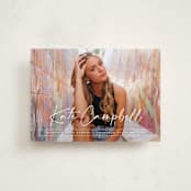 "Signature Grad" - Graduation Announcements in Linen by Erica Krystek - Front