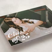 "Class Dismissed" - Graduation Announcements in Ink by Megan Davis - Detail
