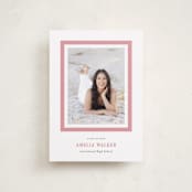 "charm" - Graduation Announcements in Peony by Sara Hicks Malone - Front