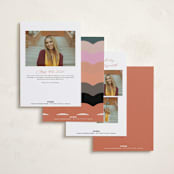 "colorwave" - Graduation Announcements in Sunset by Lori Wemple - Back of Card Options