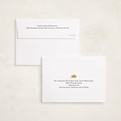 "Academy" - Graduation Announcements in Pearl by Jennifer Postorino - FREE Recipient Addressing