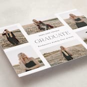 "Graduate Grid" - Graduation Announcements in Classic by Lehan Veenker - Detail