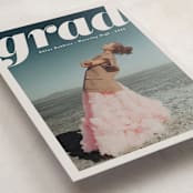 "The Cover" - Graduation Announcements in Mist by Gwen Bedat - Detail