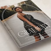 "Brilliant Day" - Graduation Announcements in Cotton by Carmia Jordaan - Detail