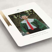"Epilogue" - Graduation Announcements in Noir by Jackie Crawford - Detail