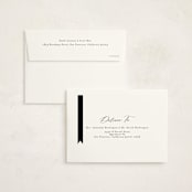 "Epilogue" - Graduation Announcements in Noir by Jackie Crawford - FREE Recipient Addressing