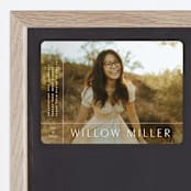 "Grids" - Graduation Announcements in Blush by Lauren Chism - Magnet Front
