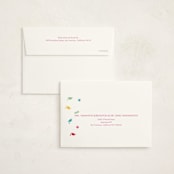 "Confetti Drop" - Graduation Announcements in Multi by Megan Cash - FREE Recipient Addressing