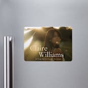 "California" - Graduation Announcements in Milk by Ani Somi - Magnet Front