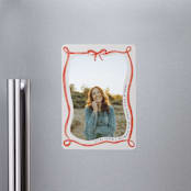 "Make me happy" - Graduation Announcements in Berry by Pati Cascino - Magnet Front