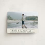 "Merry Trim" - Graduation Announcements in Ivory by Erica Krystek - Front