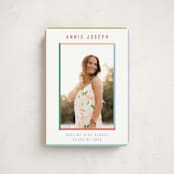 "Color Frame" - Graduation Announcements in Candy by Kelly Watkins - Front