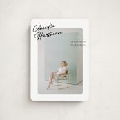 "Jot" - Graduation Announcements in Snow by Pixel and Hank - Front