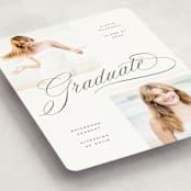 "Ebb and Flow" - Graduation Announcements in Cloud by Hooray Creative - Detail
