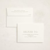 "Classic Allure" - Graduation Announcements in Cotton by Oscar and Emma - Karly Depew - FREE Recipient Addressing