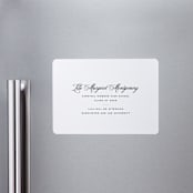"Cannes" - Graduation Announcements in Pearl by Megan Davis - Magnet Front