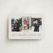 "Our Grads" - Graduation Announcements in Clay by Olivia Raufman - Front