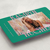 "Kamryn" - Graduation Announcements in Emerald by Erin German - Detail