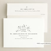 "Dream Big Grad" - Graduation Announcements in Snow by Stephanie Hawkes - FREE Recipient Addressing