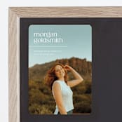 "morgan" - Graduation Announcements in Ivory by Ellen Schlegelmilch - Magnet Front