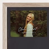 "Journal " - Graduation Announcements in Snow by Sara Hicks Malone - Magnet Front