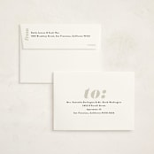 "The Cover" - Graduation Announcements in Mist by Gwen Bedat - FREE Recipient Addressing