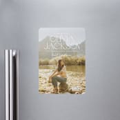 "Sure Thing" - Graduation Announcements in Waterlily by Owl and Toad - Magnet Front