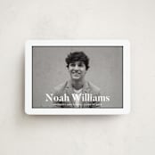 "Maple" - Graduation Announcements in Tuxedo by Annie Shapiro - Front