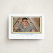 "Woven frame" - Graduation Announcements in Night Sky by Lea Delaveris - Front