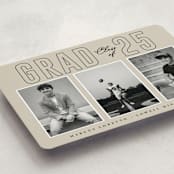 "High Score" - Graduation Announcements in Vanilla by Sherley Ferreira - Detail
