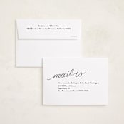 "Ribbons and Cords" - Graduation Announcements in Ink by Megan Davis - FREE Recipient Addressing