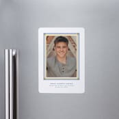 "Woven frame" - Graduation Announcements in Night Sky by Lea Delaveris - Magnet Front