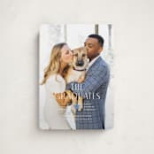 "Grad Duo" - Graduation Announcements in Sky by Ana Sharpe - Front