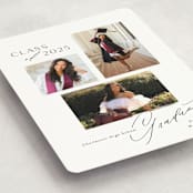 "Aspire" - Graduation Announcements in Cotton by Melanie Kosuge - Detail