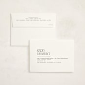 "Geo Duo" - Graduation Announcements in Snow by Pixel and Hank - FREE Recipient Addressing