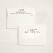 "Modern Crest" - Graduation Announcements in Clouds by Owl and Toad - FREE Recipient Addressing