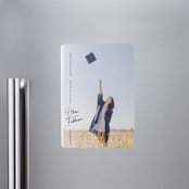 "Lift Off" - Graduation Announcements in Ink by Paper Raven Co. - Magnet Front